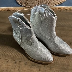 Glitter western bootie